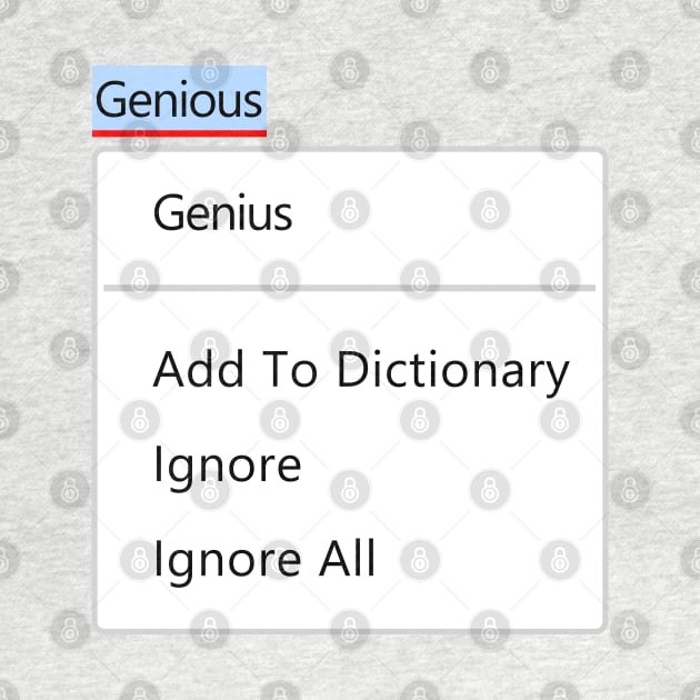 "Genious" by CCDesign